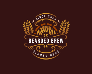 Liquor Barrel Brewing logo design