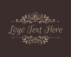 Elegant - Coffee Calligraphy Banner logo design