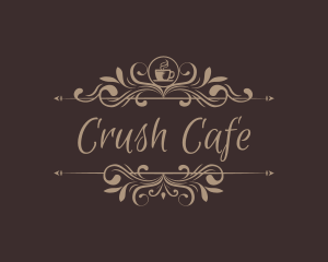 Coffee Elegant Cafe logo design