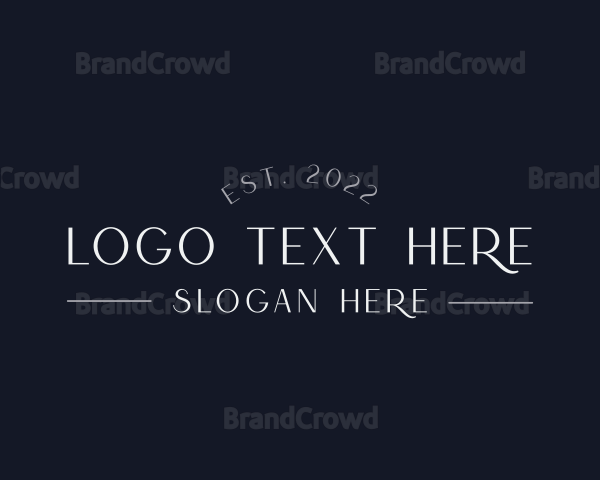 Elegant High End Business Logo