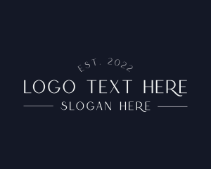 Retro - Elegant High End Business logo design