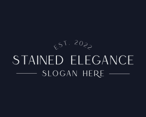 Elegant High End Business logo design