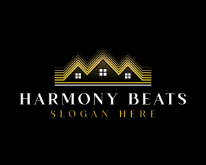 Housing - Luxury Roofing House logo design