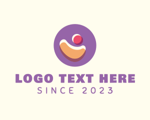 Round - Human Welfare Organization logo design