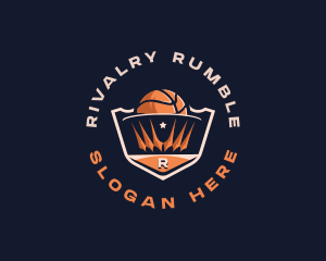 Basketball Crown Competition logo design