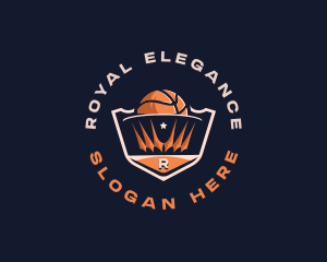 Basketball Crown Competition logo design