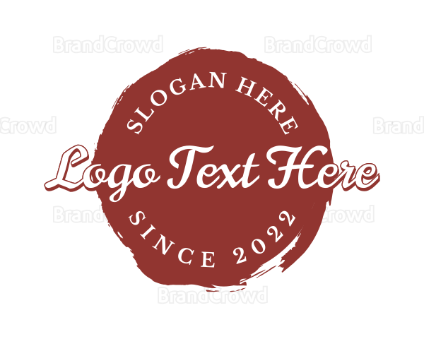 Red Paint Brand Logo