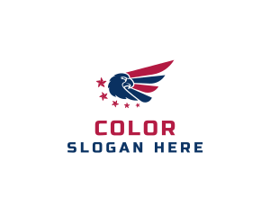 Patriotism - Veteran Eagle Wings logo design