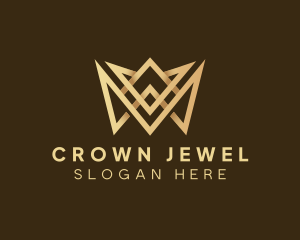 Headdress - Premium Crown Monarchy logo design