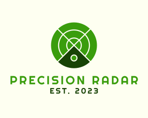 Radar - Sonar Tracker Technology logo design