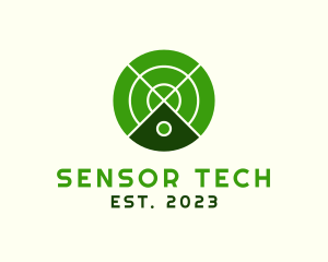 Sensor - Sonar Tracker Technology logo design