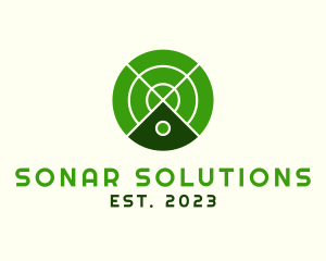 Sonar Tracker Technology logo design