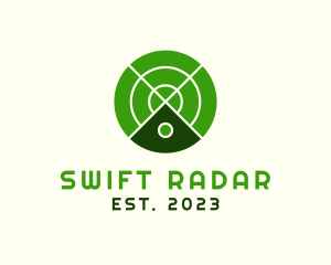 Radar - Sonar Tracker Technology logo design