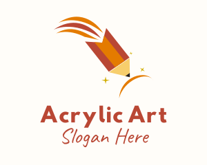 Magic Art Pencil logo design