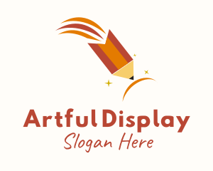 Magic Art Pencil logo design