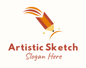 Magic Art Pencil logo design