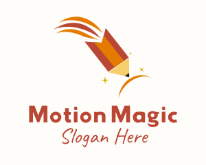 Animation - Magic Art Pencil logo design