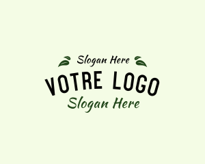Eco Natural Leaf Logo