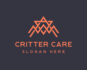 Critter - Abstract Star Letter A logo design