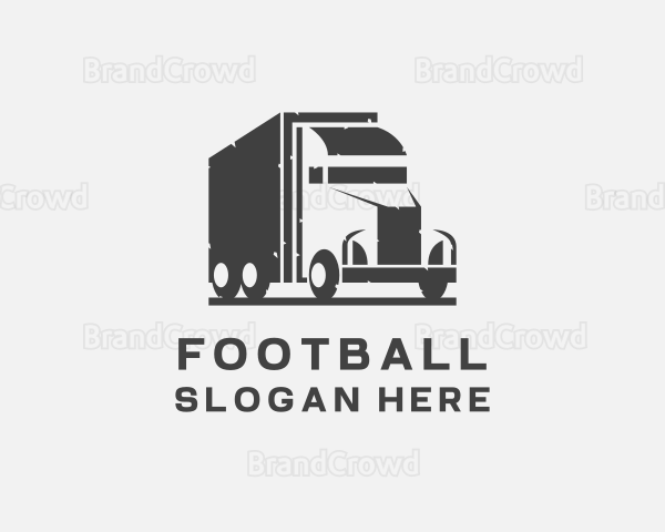 Delivery Freight Truck Logo