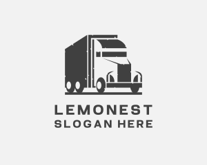 Logistics - Delivery Freight Truck logo design