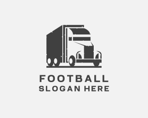 Shipment - Delivery Freight Truck logo design