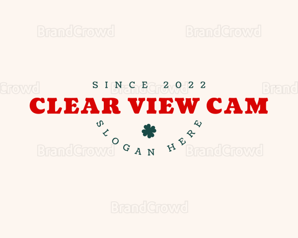Fun Clover Wordmark Logo