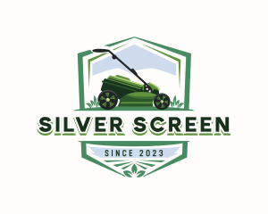 Lawn Mower Gardener Logo