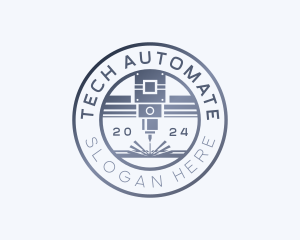 Automation - Laser Engraving Machinery logo design