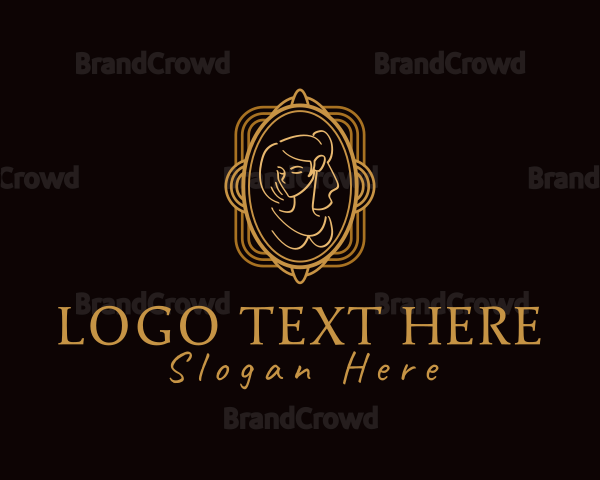 Elegant Pendant Lady Logo