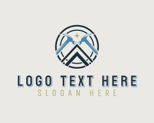 Tools - Carpentry Hammer Handyman logo design