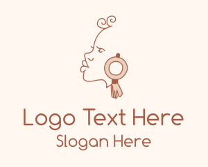 Tribal Woman Earring  Logo