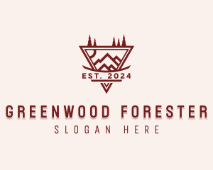 Mountain Forest Park logo design