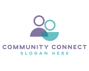 Modern Community Charity logo design