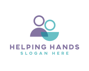 Fundraiser - Modern Community Charity logo design