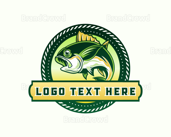 Fish Seafood Restaurant Logo