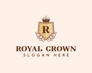 University Royal Shield logo design