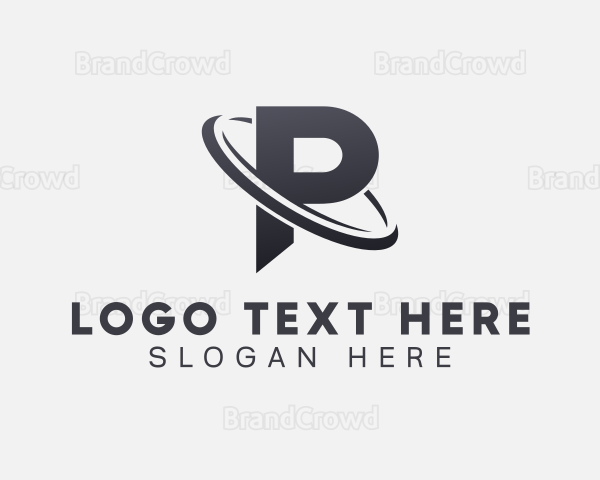 Startup Business Letter P Logo