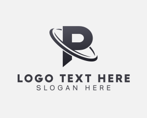 Grayscale - Startup Business Letter P logo design