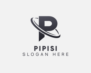 Startup Business Letter P  logo design