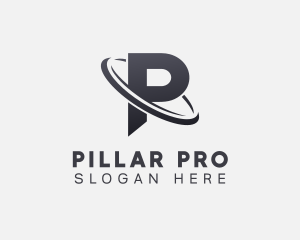 Startup Business Letter P  logo design