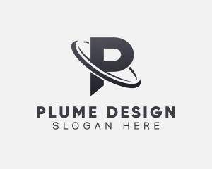 Startup Business Letter P  logo design