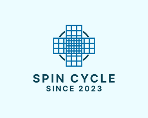 Spinning - Wind Turbine Energy logo design