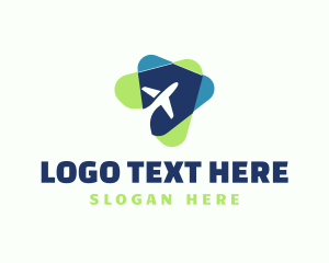 Tourism - Abstract Airline Tourism Jet logo design