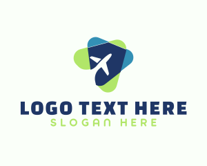 Pilot - Travel Airplane Trip logo design