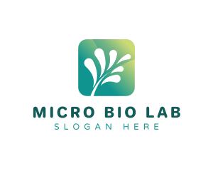 Bio Eco Plant App logo design