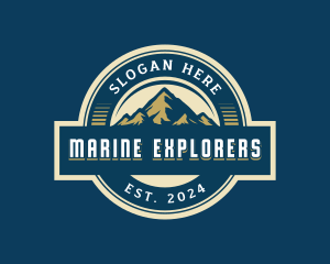 Outdoor Mountain Explorer logo design