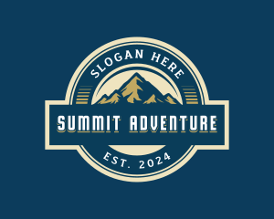 Climbing - Outdoor Mountain Explorer logo design