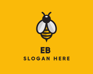 General - Simple Bee Symbol logo design