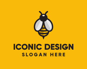 Symbol - Simple Bee Symbol logo design